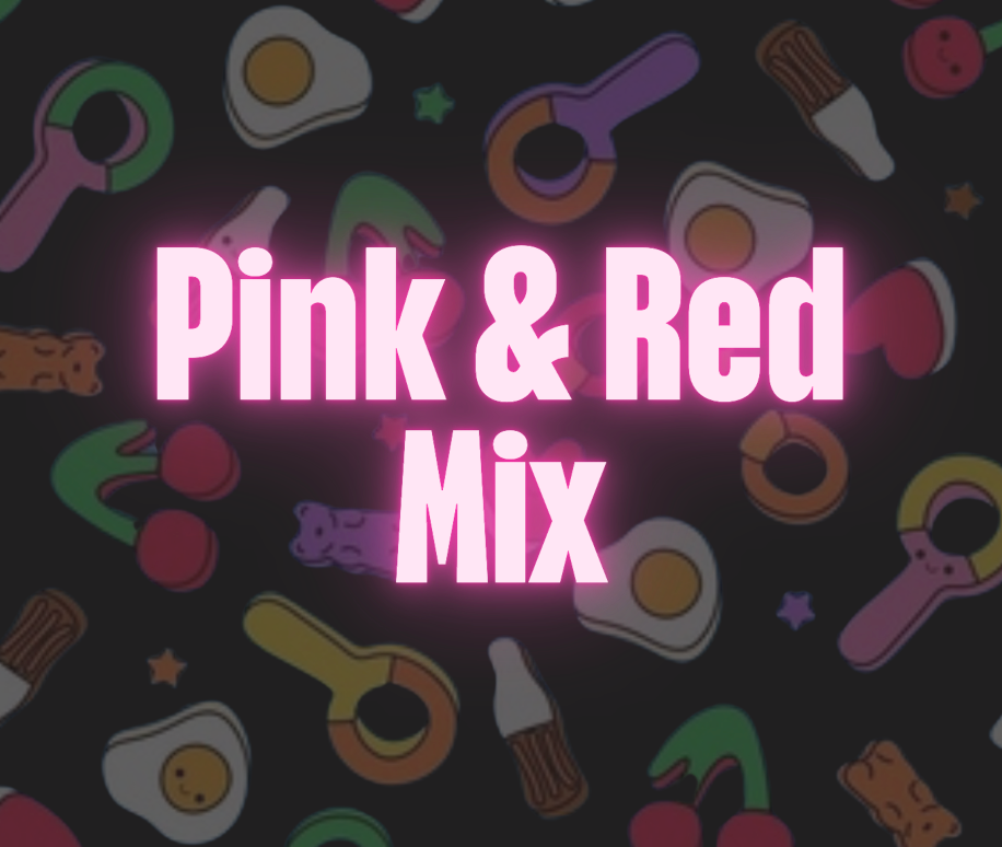 Pink / Red Random Mix Sweet Pouch