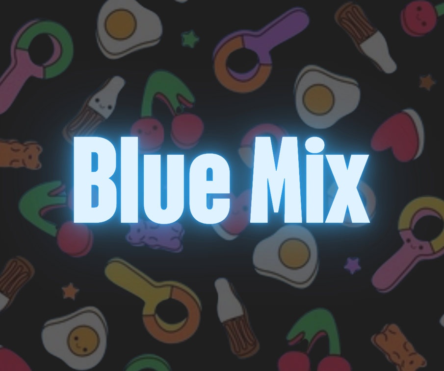 Blue Mix Sweet Pouch