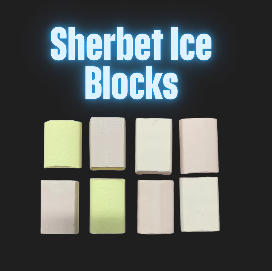Sherbet Ice Blocks - Pack of 10