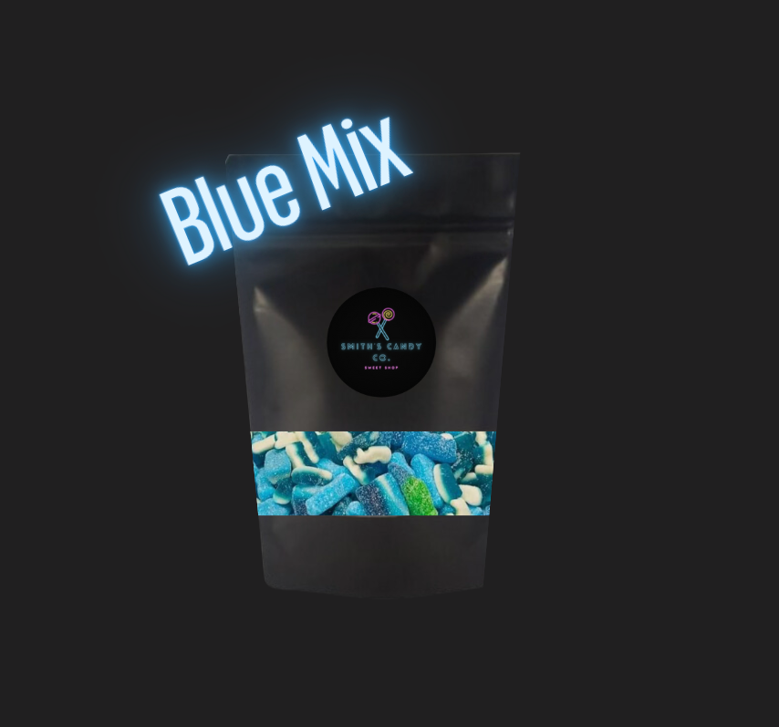 Blue Mix Sweet Pouch