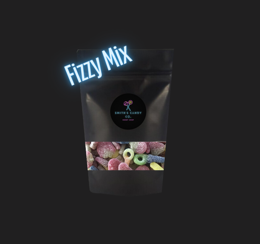 Random Fizzy Mix Sweet Pouch