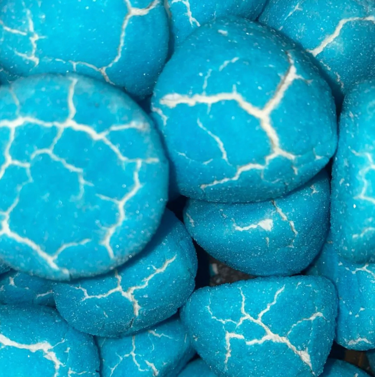 Freeze Dried Blue Paint Balls