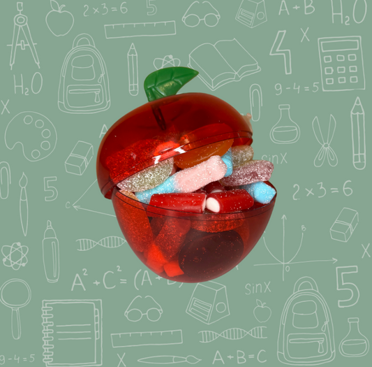 Plastic Apple Sweet Jar – 250g