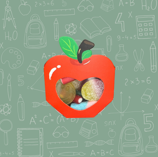 Red Apple Shaped Box – 150g