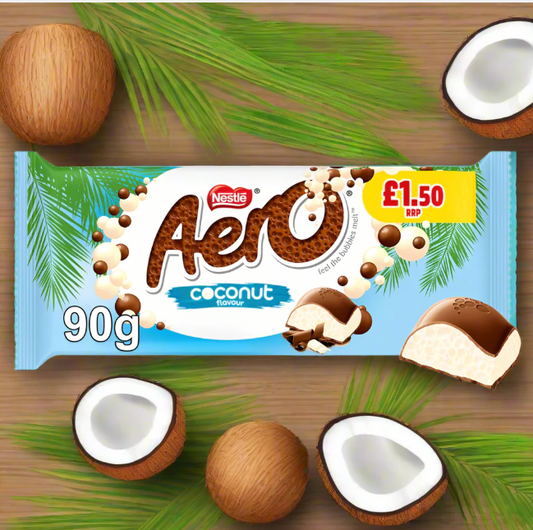 Aero Coconut Chocolate Bar