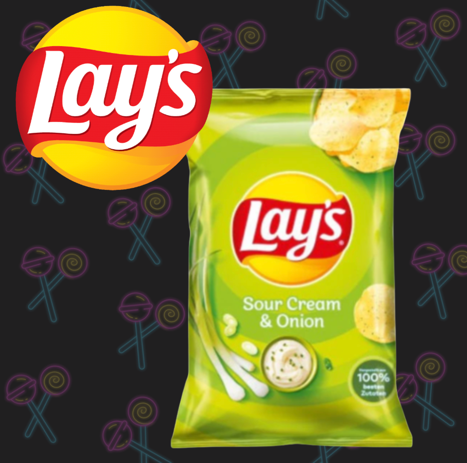 LAYS Crisps - Sour Cream & Onion