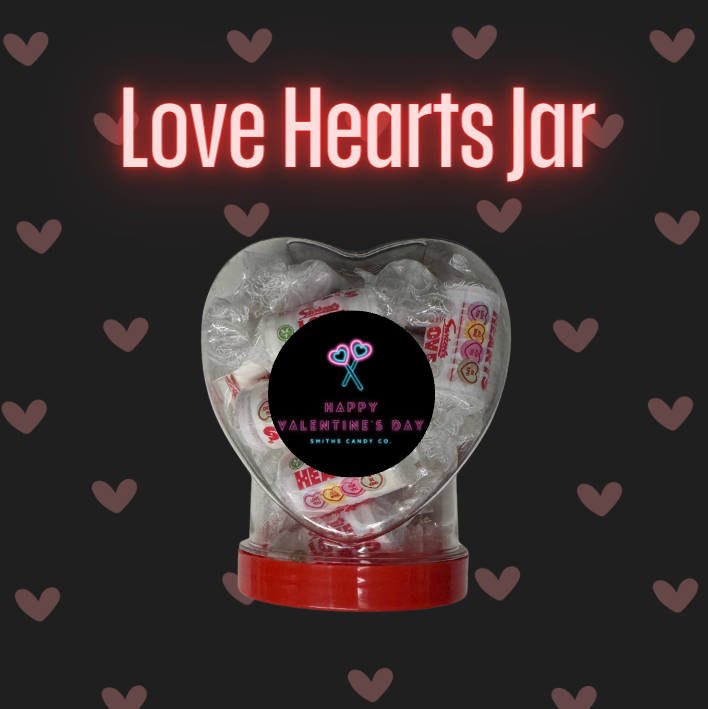 Swizzels Love Hearts Jar