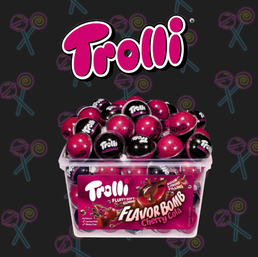 3D Trolli Flavour Bombs - Cherry Cola