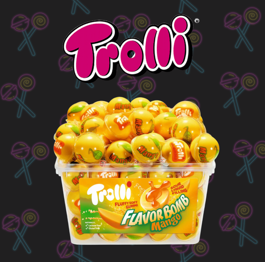 3D Trolli Flavour Bombs - Mango