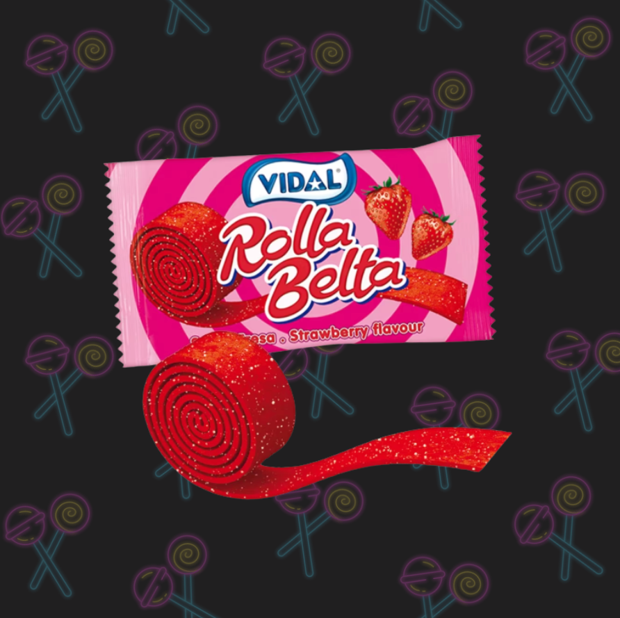 Vidal Strawberry Rolla Belta