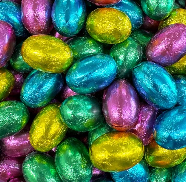 Milk Chocolate Foiled Eggs - 100g