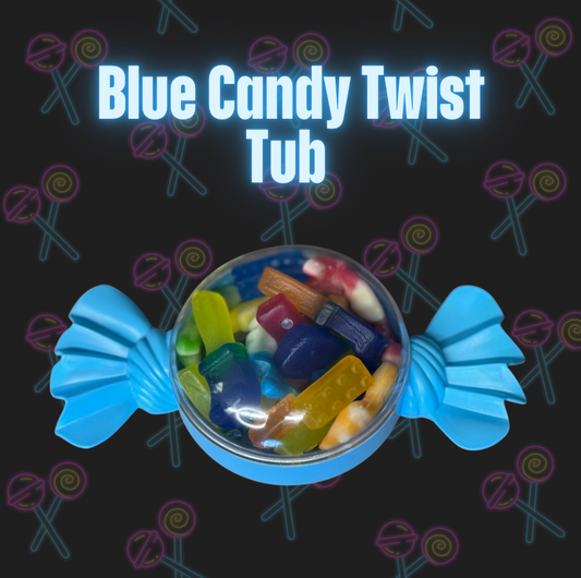 Blue Candy Twist Tub