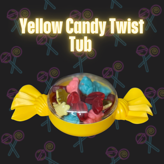 Yellow Candy Twist Tub