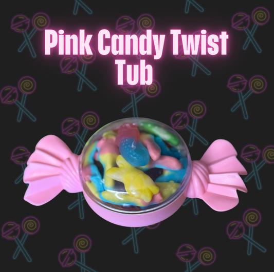 Pink Candy Twist Tub