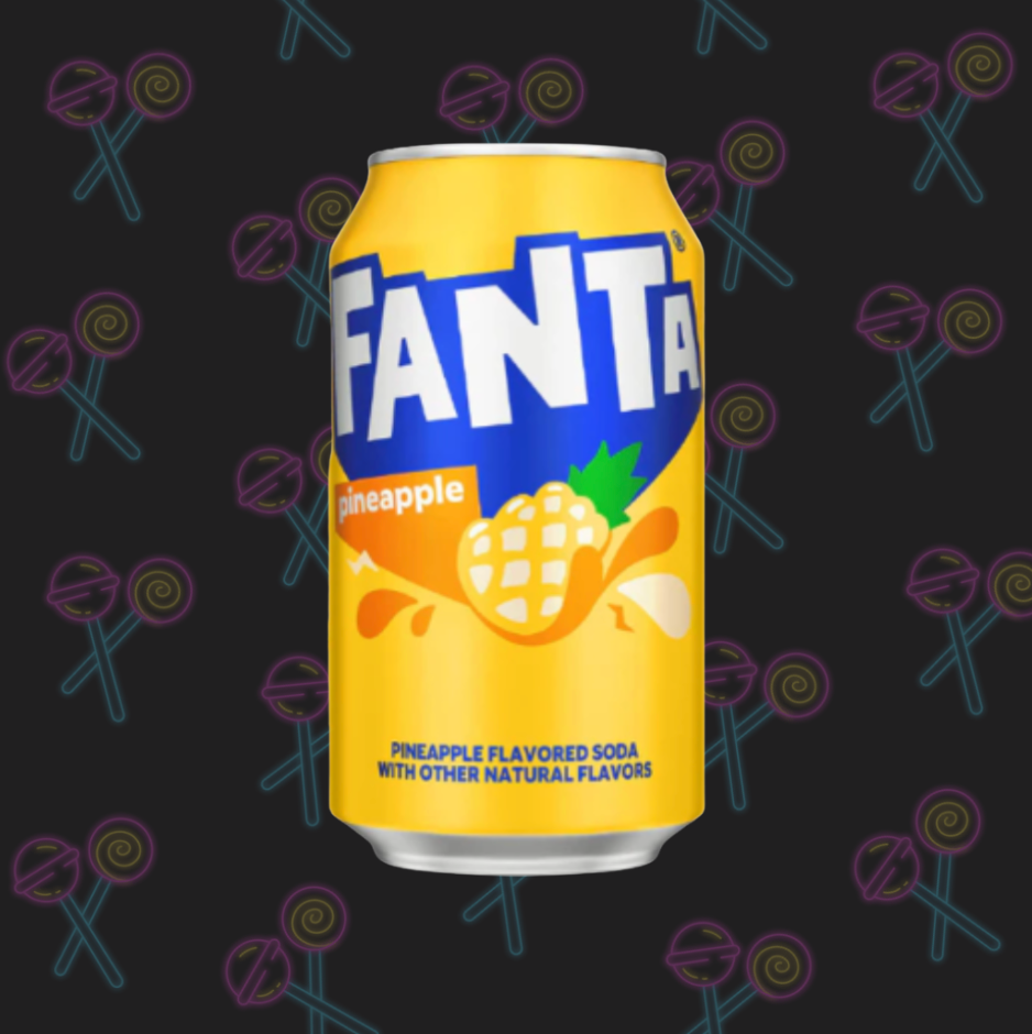Fanta Pineapple - 355ml – Smith's Candy Co.