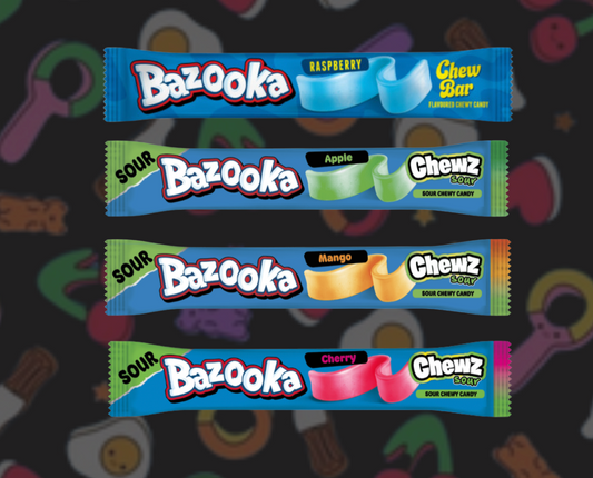 Bazooka Chew Bars - HALAL
