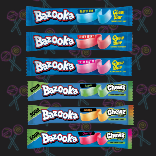 Bazooka Chew Bars - HALAL