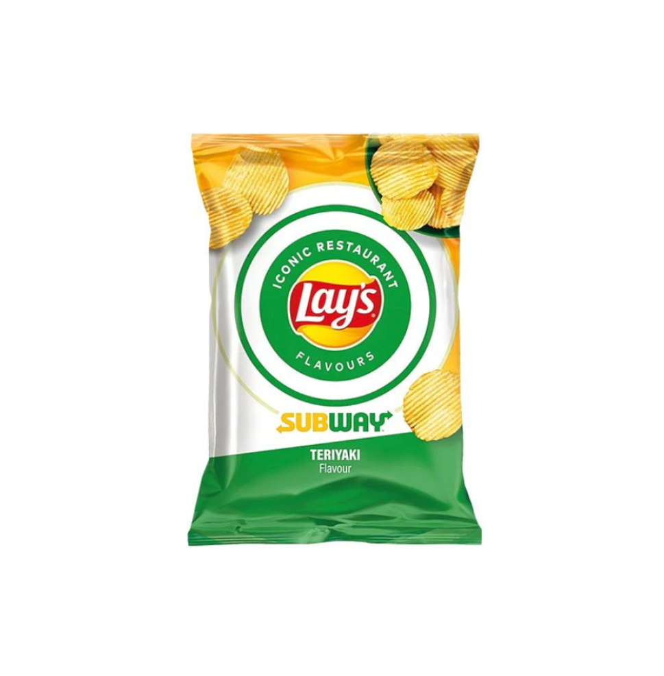 LAYS Crisps - KFC, Subway OR Red Paprika - 150g